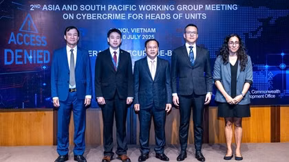 Khai mạc Hội nghị Nhóm công tác về tội phạm mạng khu vực châu Á và Nam Thái Bình Dương