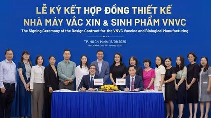VNVC mời “ông lớn” toàn cầu thiết kế nhà máy vaccine VNVC “xanh” 2.000 tỷ đồng