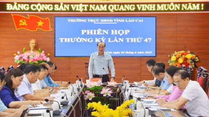 Thường trực HĐND tỉnh Lào Cai tổ chức Phiên họp thường kỳ lần thứ 47