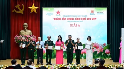 22 tác phẩm đạt giải Cuộc thi viết “Những tấm gương bình dị mà cao quý” lần thứ 16