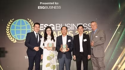 Vinuni “chiến thắng kép” tại Esg Business Awards 2025