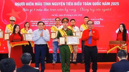 Lan tỏa phong trào hiến máu tình nguyện trong Công an tỉnh Khánh Hòa