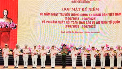 Phát huy truyền thống anh hùng, Công an TP Hồ Chí Minh lập nhiều chiến công xuất sắc