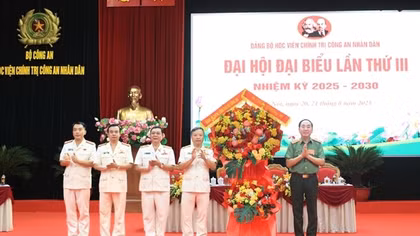 Học viện Chính trị CAND đoàn kết, thống nhất thực hiện thắng lợi Nghị quyết đại hội đề ra