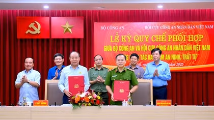 Đưa quy chế phối hợp giữa Bộ Công an và Hội Cựu CAND Việt Nam đi vào hiện thực, hiệu quả
