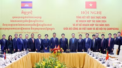 Việt Nam – Campuchia nâng tầm hợp tác đấu tranh với tội phạm