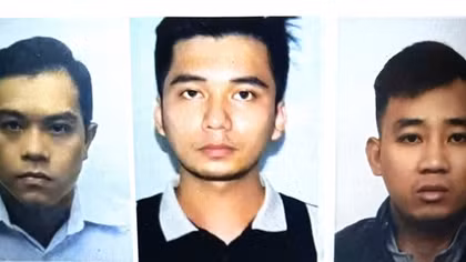 Đã bắt được ba tên cướp 2 triệu USD