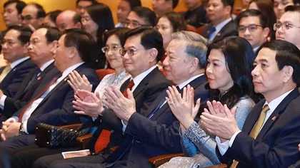 Tổng Bí thư Tô Lâm và Phu nhân dự hòa nhạc tại Đại học Quốc gia Singapore