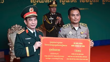 Khởi công xây dựng công trình hữu nghị Trường Tiểu học Sang Sovan