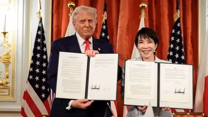 Tổng thống Trump gọi tân Thủ tướng Nhật Bản Takaichi là “một nhà lãnh đạo vĩ đại”