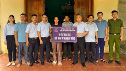 Hỗ trợ nhân đạo 4 nạn nhân tử vong do tai nạn giao thông tại Lạng Sơn
