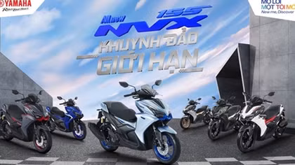 Ra mắt xe tay ga thể thao mới Yamaha NVX 2025