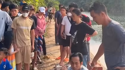 Thiếu niên vẫy tay kêu cứu giữa hồ và người cứu nạn đều tử vong