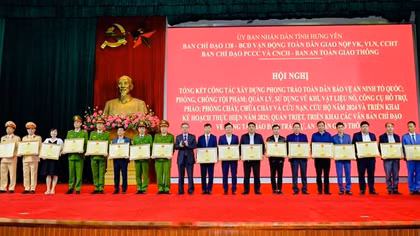 Hưng Yên triển khai công tác xây dựng phong trào Toàn dân bảo vệ ANTQ