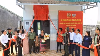 Căn nhà mơ ước đã thành hiện thực