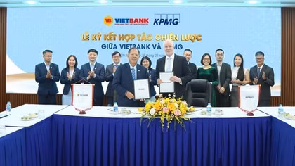 Vietbank ký kết hợp tác chiến lược với KPMG