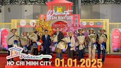 Hơn 8,5 triệu lượt khách quốc tế đến TP Hồ Chí Minh