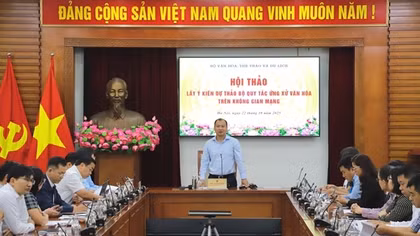 Ban hành Bộ quy tắc ứng xử văn hóa trên không gian mạng là vô cùng cấp thiết