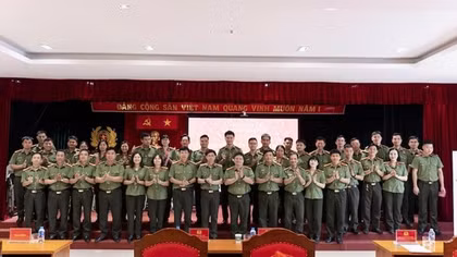 122 CBCS Cục Kỹ thuật nghiệp vụ tham gia hiến máu tình nguyện