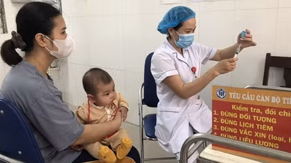 97% trẻ em ở Hà Nội được tiêm vaccine sởi