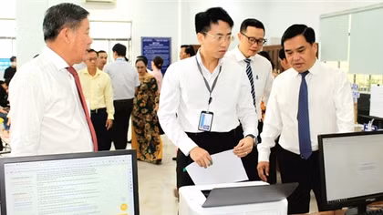 Tập trung hoàn thành việc thử nghiệm về tổ chức bộ máy tại 5 phường, xã mới