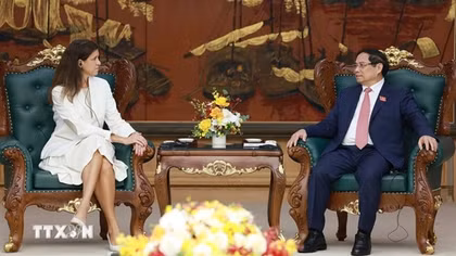 Thủ tướng Phạm Minh Chính tiếp lãnh đạo Công ty GE Vernova của Hoa Kỳ