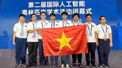 Việt Nam toả sáng tại Olympic Trí tuệ nhân tạo quốc tế
