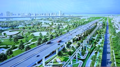 "Siêu dự án" trục đại lộ cảnh quan sông Hồng có vốn đầu tư khoảng 400.000 tỷ đồng