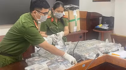 Triệt phá đường dây ma túy do các nghi phạm đang bị truy nã quốc tế cầm đầu
