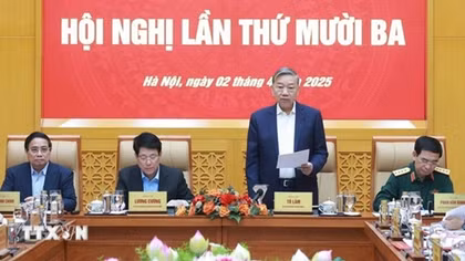 Tổng Bí thư chủ trì Hội nghị Quân ủy Trung ương về tổ chức quân sự địa phương