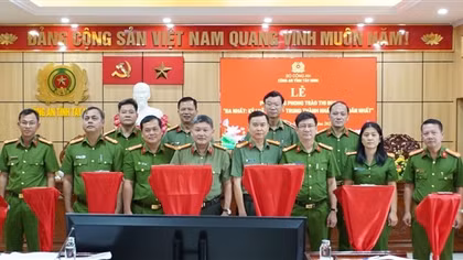 Công an Tây Ninh phát động phong trào thi đua “Ba nhất”, đổi mới sáng tạo và chuyển đổi số quốc gia