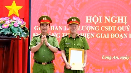 Lực lượng Công an xã, phường ở Long An bảo đảm vững chắc an ninh trật tự cơ sở
