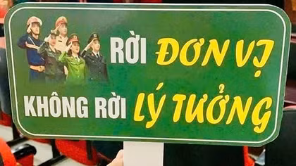 Cảm xúc ngày chia tay Công an huyện