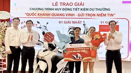 Tổ chức lễ bốc thăm, trao giải Chương trình dự thưởng “Quốc khánh quang vinh - Gửi trọn niềm tin”
