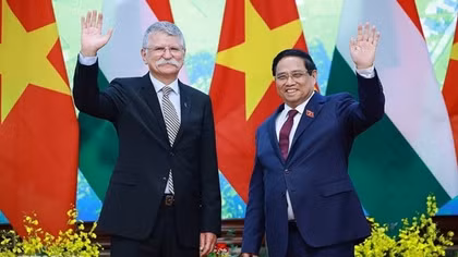 Thúc đẩy quan hệ Đối tác toàn diện Việt Nam-Hungary