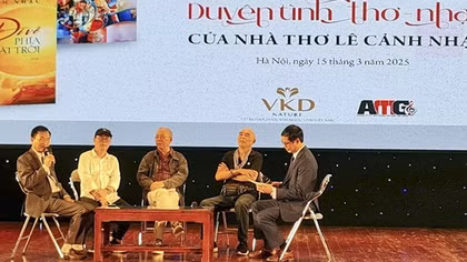 Nhà thơ Lê Cảnh Nhạc: Đằm sâu "Duyên tình thơ nhạc"