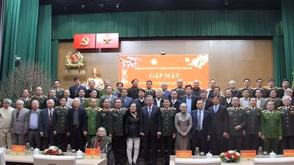 Tổng Bí thư Tô Lâm gặp mặt cán bộ Công an cấp cao qua các thời kỳ nhân dịp Tết Nguyên đán