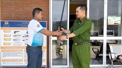 Công an TP Huế nỗ lực kìm giảm tội phạm liên quan đến vũ khí, vật liệu nổ, công cụ hỗ trợ