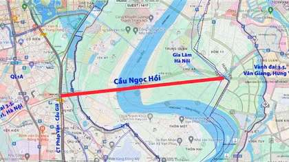 Kiến nghị Thủ tướng giao Hà Nội thực hiện dự án xây cầu Ngọc Hồi