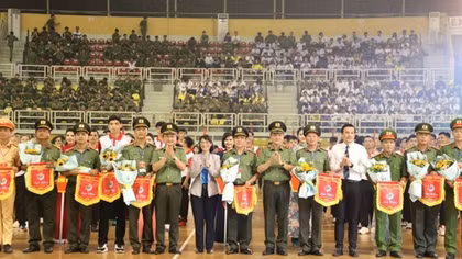 Tổ chức Đại hội khỏe “Vì an ninh Tổ quốc” lần thứ IX trang trọng và an toàn