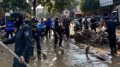 Dấu ấn người chiến sĩ CAND trong cơn lũ lịch sử