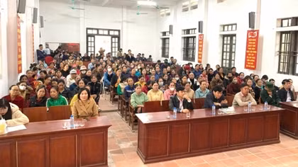 Truyền thông về thực hiện trợ giúp pháp lý trong xây dựng nông thôn mới tại xã Tây Thái Ninh