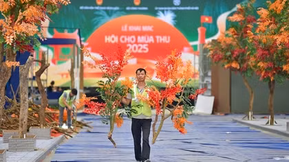 Hơn 90% hạng mục hạ tầng kỹ thuật đã hoàn thiện, sẵn sàng cho Hội chợ Mùa Thu 2025