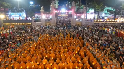 Long trọng tổ chức Lễ rước Phật mở đầu Đại lễ Vesak 2025