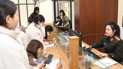100% hồ sơ cấp lý lịch tư pháp được triển khai trên môi trường trực tuyến