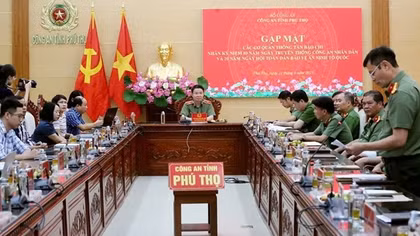 Công an tỉnh Phú Thọ triệt phá nhiều chuyên án, vụ án nổi bật
