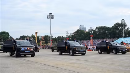 Lực lượng Cảnh vệ góp phần làm nên thành công rực rỡ của Đại lễ A80