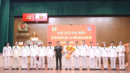 Long trọng tổ chức Đại hội đại biểu Hội Hữu nghị Việt Nam – Lào trong CAND lần thứ nhất