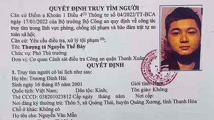 Truy tìm người bạn cùng trọ lấy mất tài sản