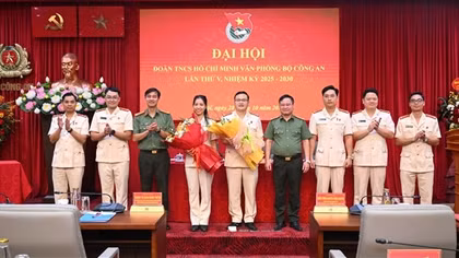 Đoàn viên thanh niên Văn phòng Bộ Công an xung kích, sáng tạo lập công